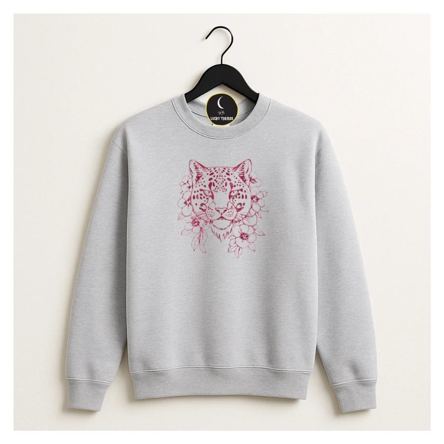 The Big Cats Floral Collection - Sweatshirt