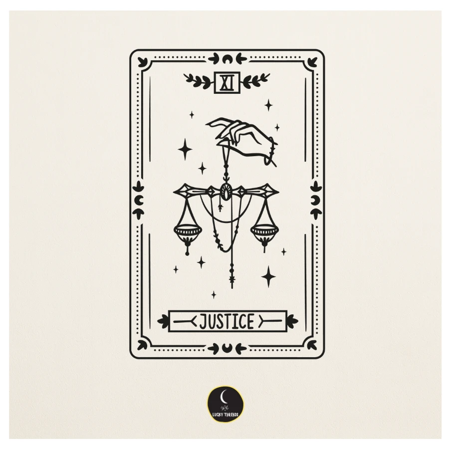The Tarot - Justice Major Arcana - The Tarot Collection - Sweatshirt