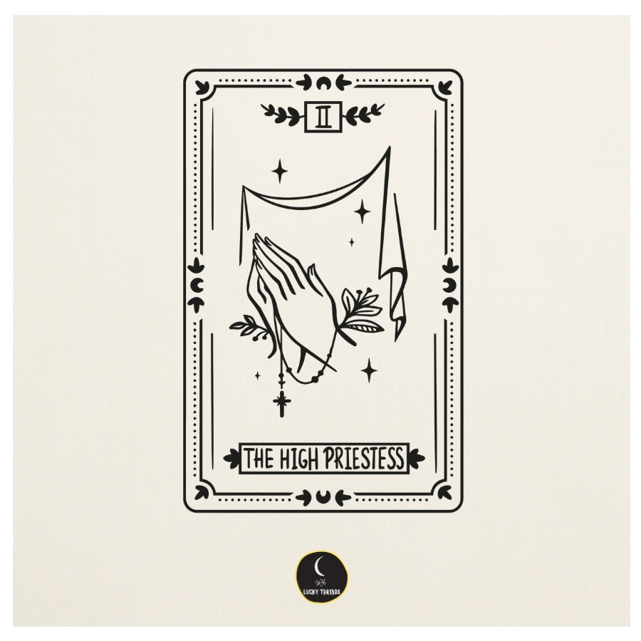 The Tarot - The High Priestess Major Arcana - The Tarot Collection - Sweatshirt