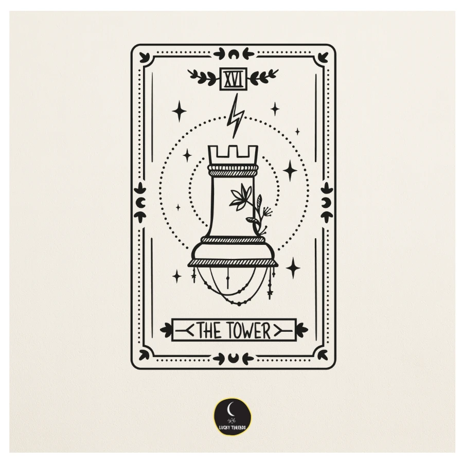 The Tarot - The Tower Major Arcana - The Tarot Collection - Sweatshirt