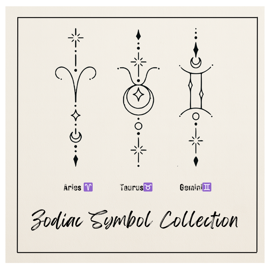 The Zodiac Symbols Collection- Kids Sweatshirt/Hoodie