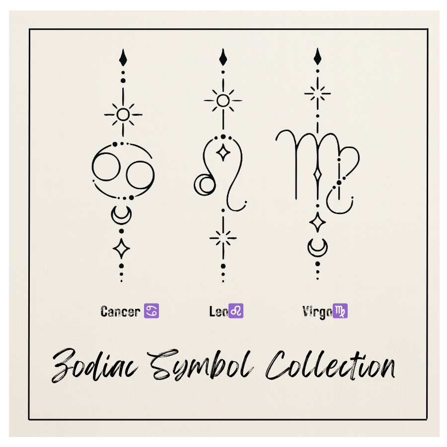 The Zodiac Symbols Collection- Kids Sweatshirt/Hoodie