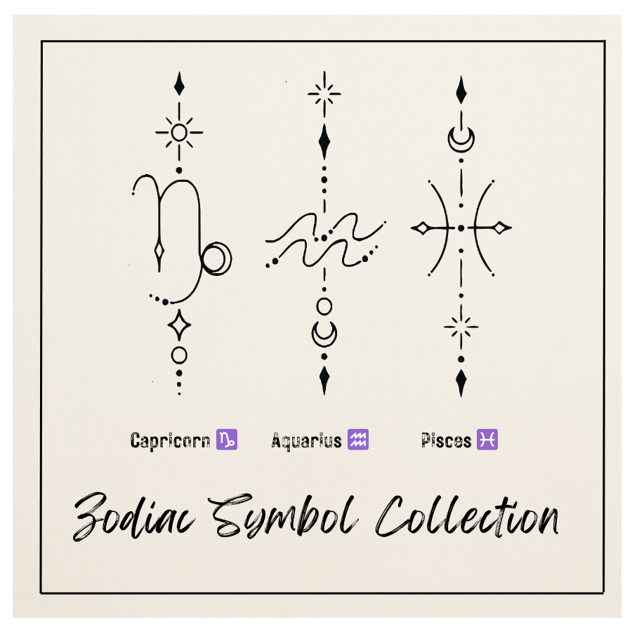 The Zodiac Symbols Collection- Kids Sweatshirt/Hoodie