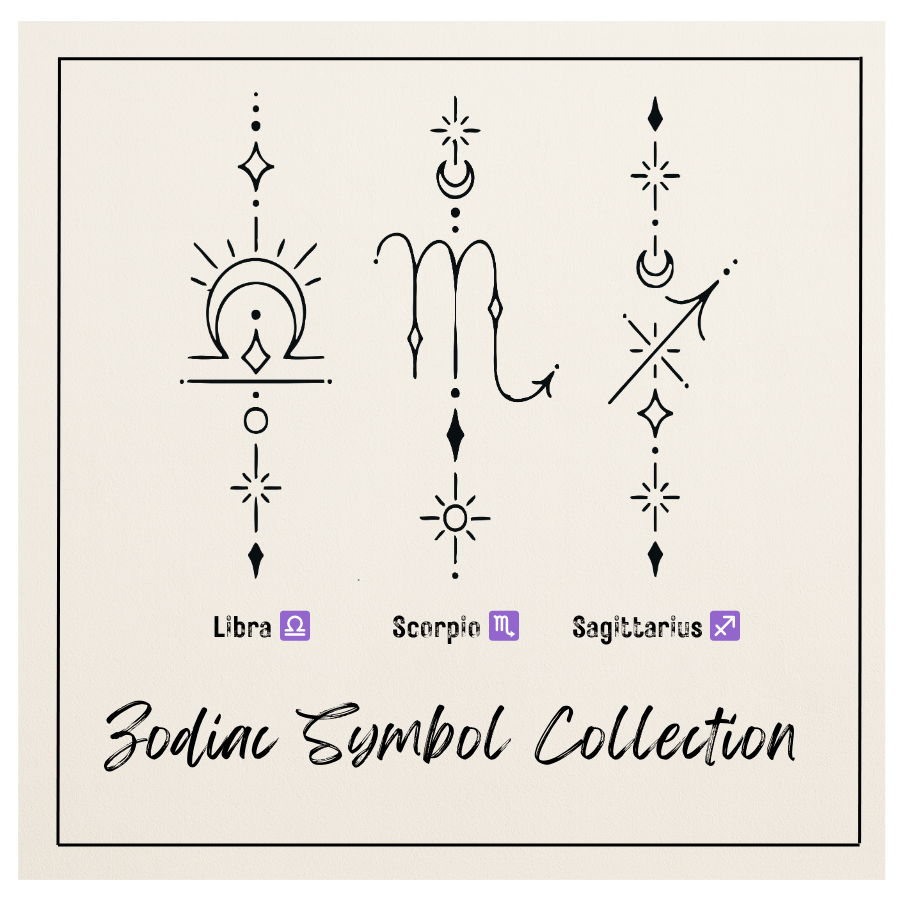 The Zodiac Symbols Collection- Kids Sweatshirt/Hoodie