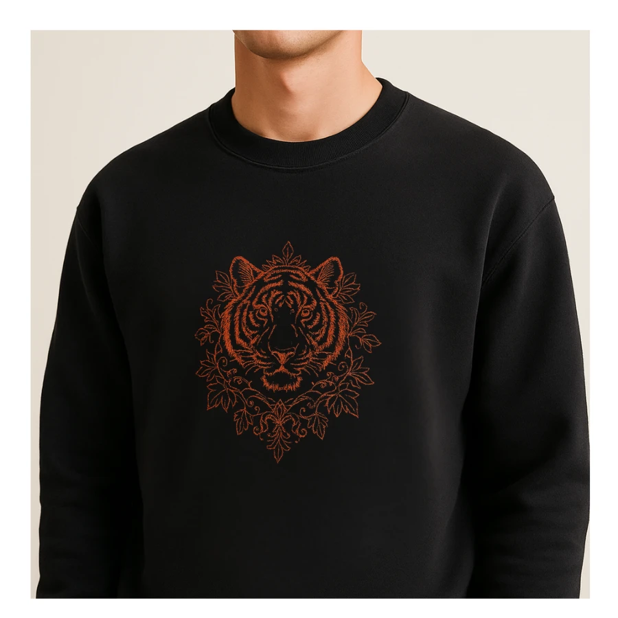 The Big Cats Floral Collection - Sweatshirt