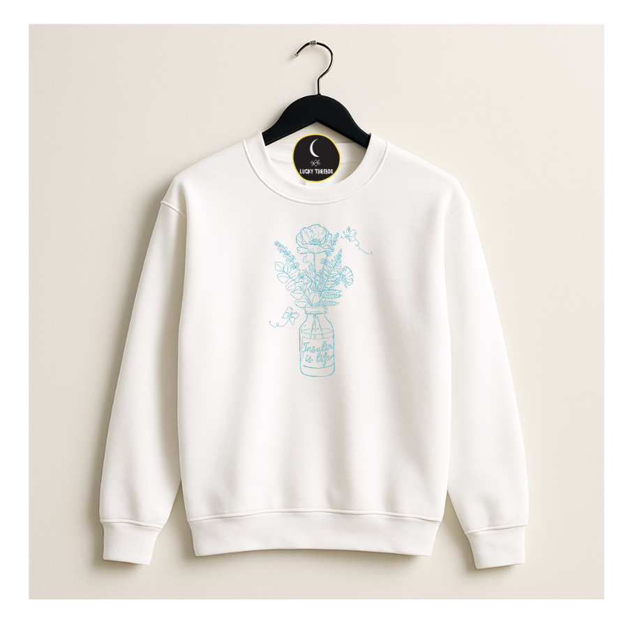 insulin is life sweater