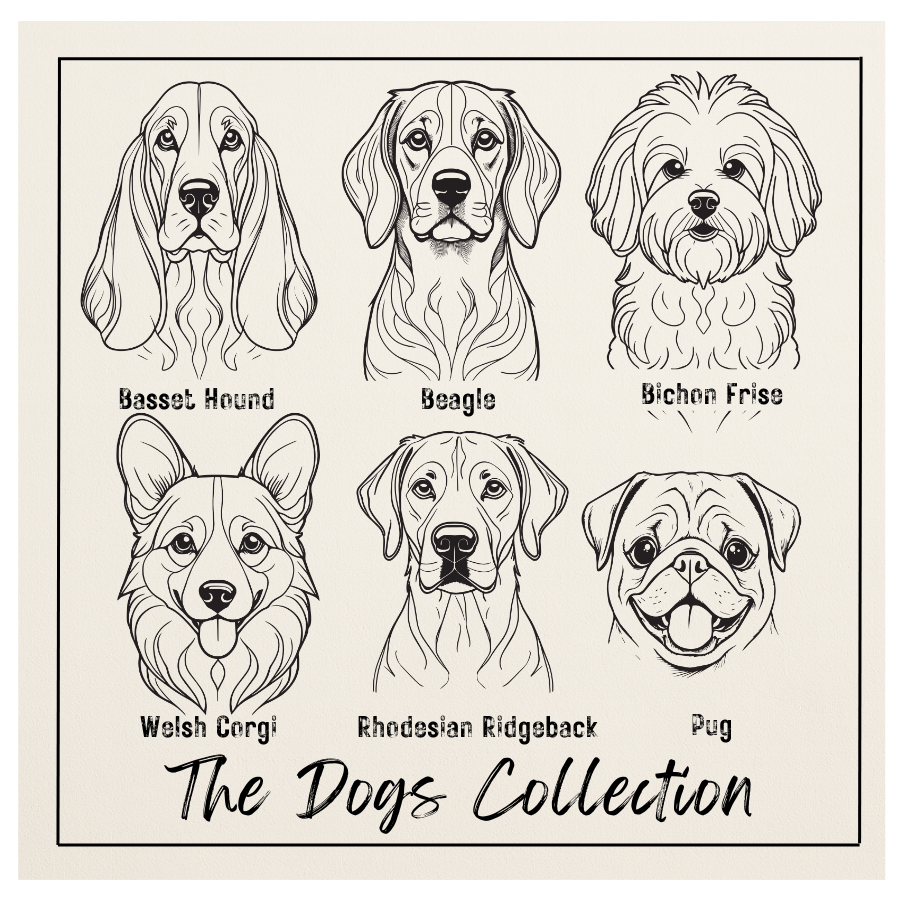 Dogs Tee - The Dogs Collection - T-Shirt
