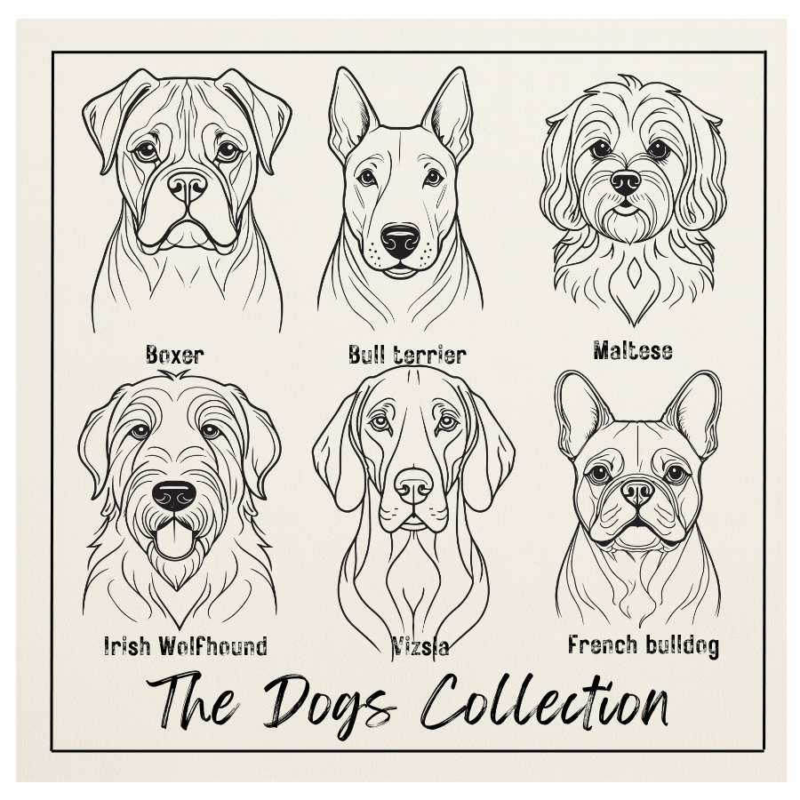Dogs Tee - The Dogs Collection - T-Shirt