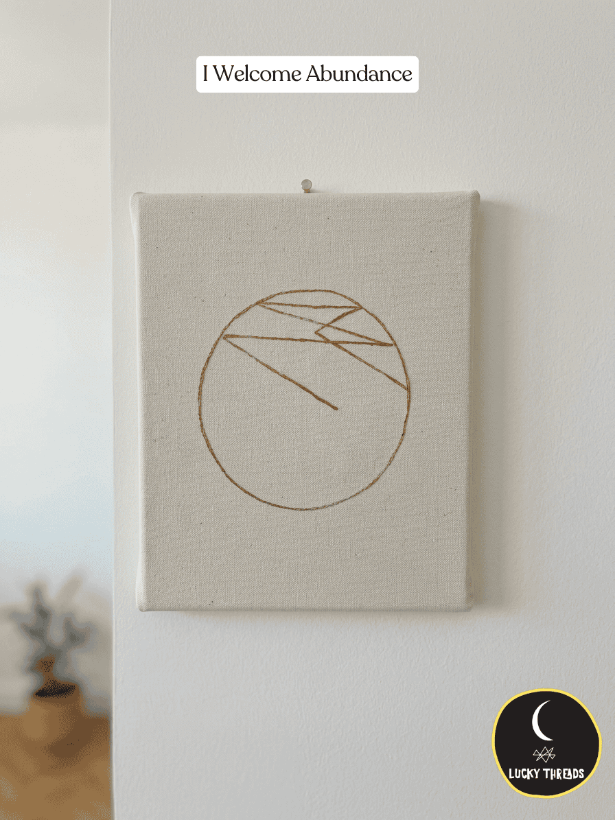 I welcome Abundance canvas 20 x 25cm