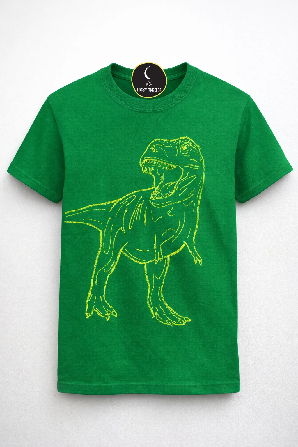 Lucky Threads kids T-Rex tee